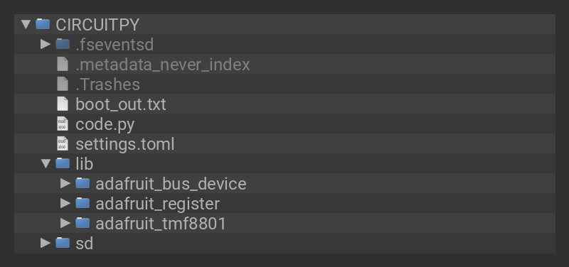 CIRCUITPY drive
