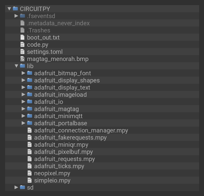 CIRCUITPY drive