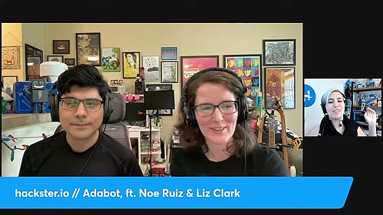 Hackster Café: Adabot Featuring Noe Ruiz & Liz Clark