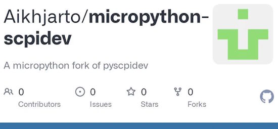 micropython-pyscpidev