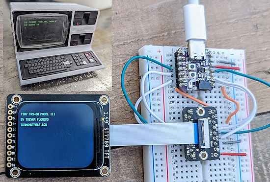 Tiny TRS-80 Model III 