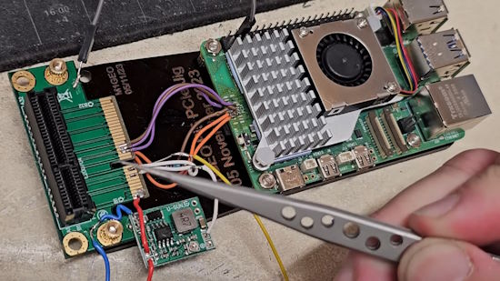 Hacking the Pi5's PCIe into life