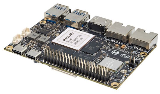 Banana Pi BPI-M7 with Rockchip RK3588 design, 8/16/32G,RAM 64/128G eMMC