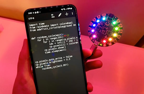 Using Android with CircuitPython