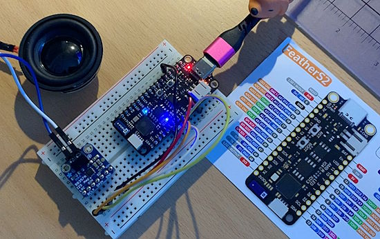 IoT Weather Chimes using synthio