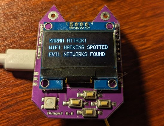 Detecting Nearby WiFi Pineapple Attacks