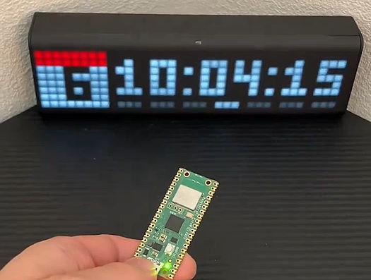 MicroPython clock