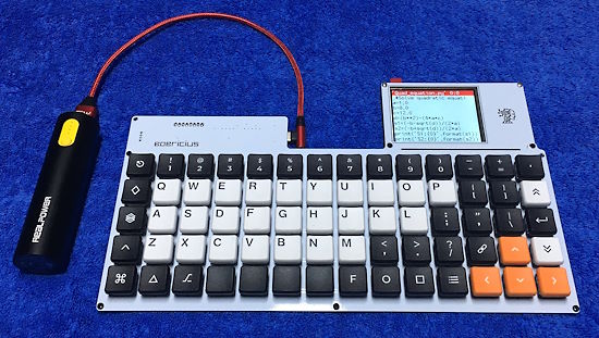 Low Profile Ortholinear keyboard