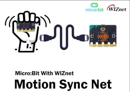 MicroBit IoT Project: Motion Sync Net