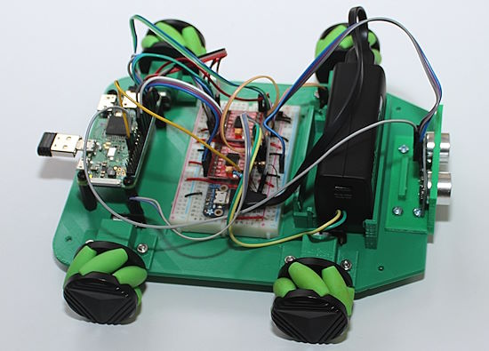 Raspberry Pi mecanum robot