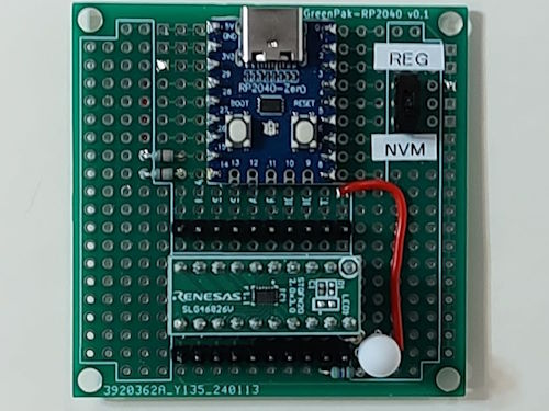 Programming GreenPAK (SLG46826) with CircuitPython