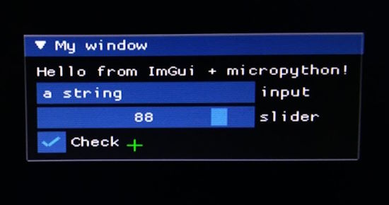 Basic Imgui integration for graphics and USB mouse/keyboard