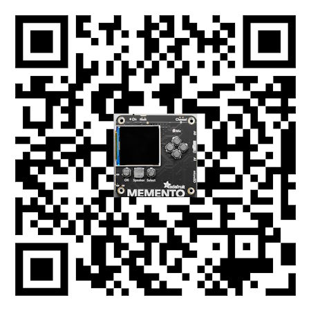 Memento: QRCode