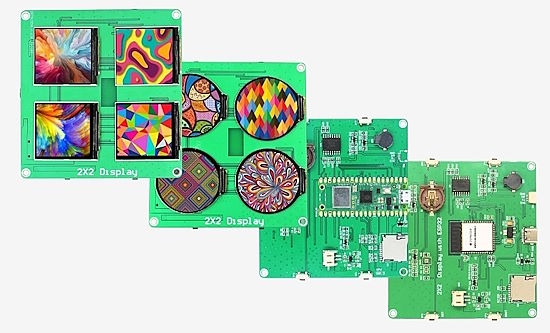 2×2 Quad Display Board