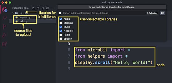 micro:bit + MicroPython for VSCode