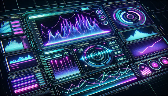 How to Make Cyberpunk “Dark Mode” Data Visualizations in Python