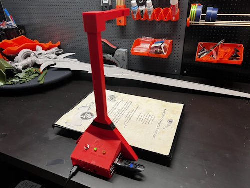 From Papers to Pixels: a Raspberry Pi Document Scanner