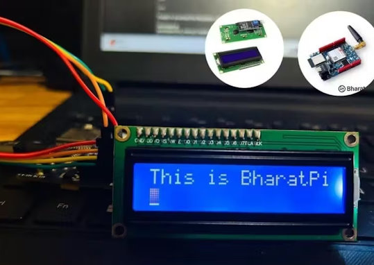 Exploring LCD Sensors with MicroPython on Bharat PiExploring