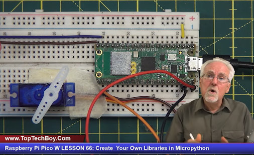 Raspberry Pi Pico W LESSON 66: Create Your Own Libraries in Micropython