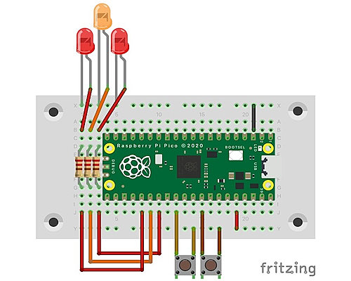 A level crossing lights controller