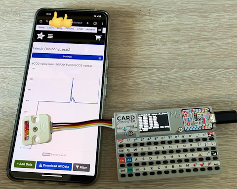 Outdoor sensor reading