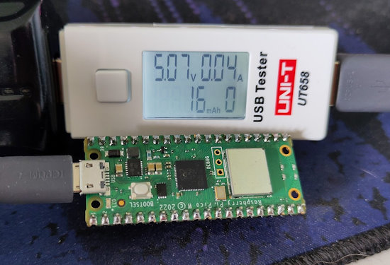 Reducing Raspberry Pi Pico W power consumption