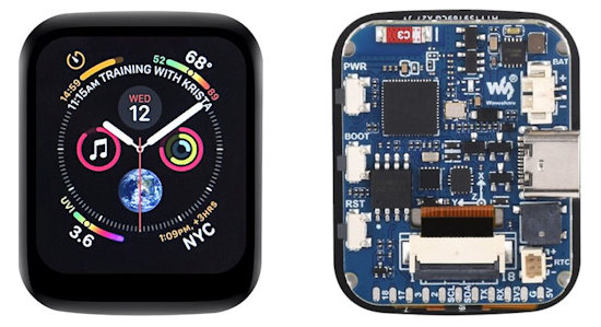 Touchscreen color display