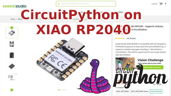 Getting Started with CircuitPython on XIAO RP2040