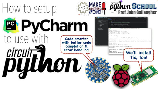 Use PyCharm with CircuitPython on Macs