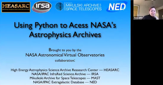 Using Python to Access NASA's Astrophysics Archives