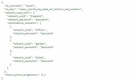 Using multiple WiFi network credentials in Adafruit IO WipperSnapper firmware