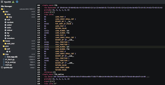 Working on MicroPython disassembler in ViperIDE