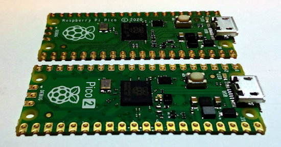 Raspberry Pi Pico vs. the Pico 2 with MicroPython