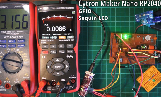 Measuring Peripheral Power With Arduino UNO R3 and R4 WiFi, Pi Pico W, Adafruit Feather NRF52840, BBC Micro:bit V1 and V2, Cytron Maker Nano RP2040