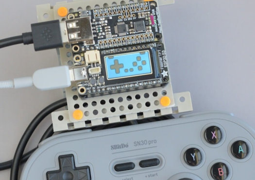 Feather TFT Gamepad Tester with Sprites