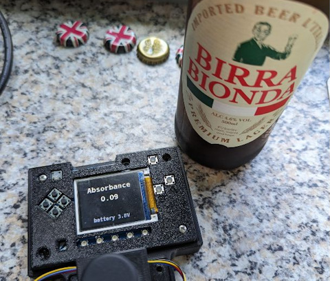 Measuring beer colour