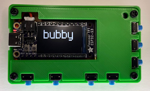 BUBBY – a pocket chording keyboard