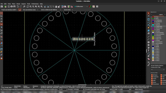 Building an LED Roulette with CircuitPython