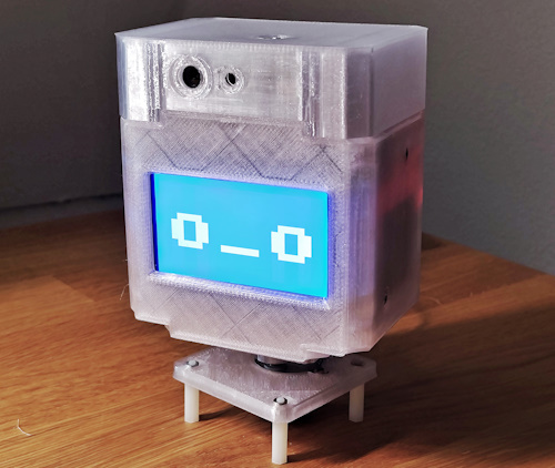 A customizable robotic head with Raspberry Pi Pico