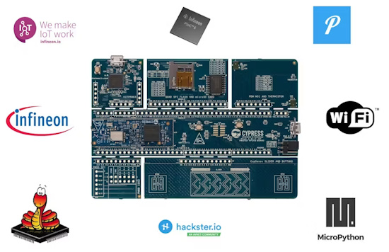 PSoC6: Sending IoT Push Notifications: WiFi with MicroPython