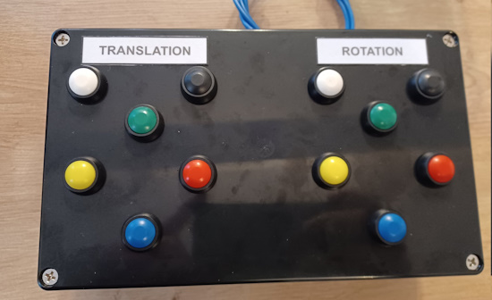 A Control Box for Docking a SpaceX Capsile to the ISS