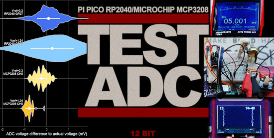 Measuring Small Voltages With Pi Pico ADC and Comparison With Microchip MCP3208 Using Cytron EDU PICO