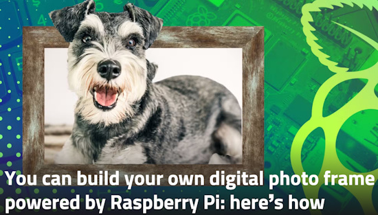 Build your own digital photo frame powered by Raspberry Pi