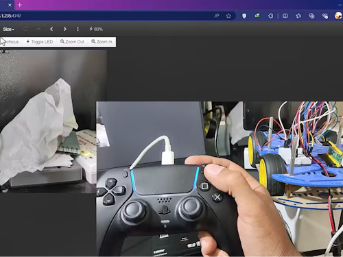 Control Raspberry Pi Pico W Robot Using PS5 Controller