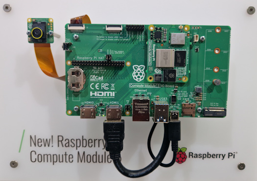 Raspberry Pi Compute Module 5 Spotted