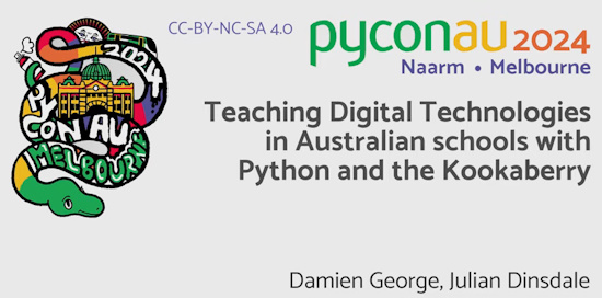 Teaching Digital Technologies in Australian schools with Python and the Kookaberry