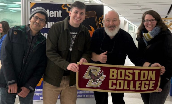 Adafruit Visits Boston College