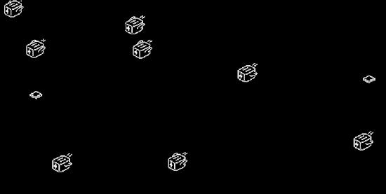 MicroPython version of the famous After Dark 2.0 Flying Toasters