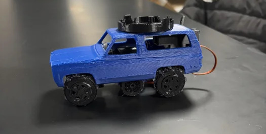 3D Printed Toy Car