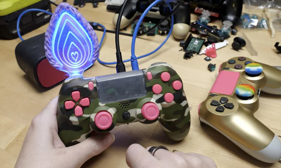 Music Sequencer in a PS4 Controller